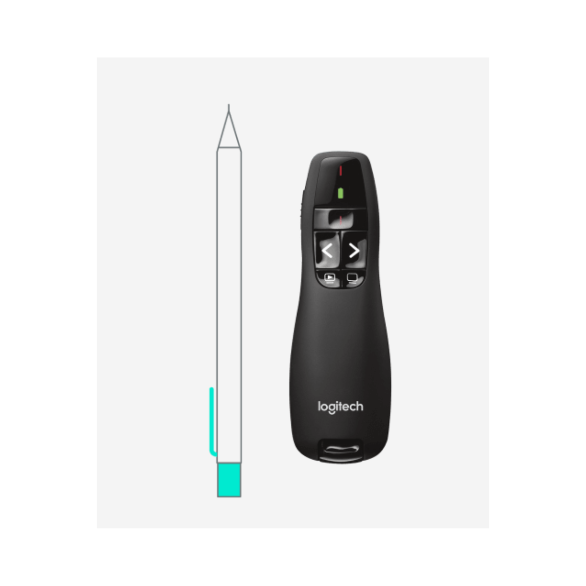 Logitech R400 LASER PRESENTATION REMOTE (SI)